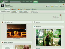 Tablet Screenshot of chrnopt.deviantart.com