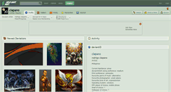Desktop Screenshot of clapano.deviantart.com