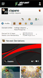 Mobile Screenshot of clapano.deviantart.com