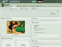 Tablet Screenshot of loliminx.deviantart.com
