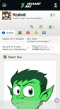 Mobile Screenshot of nzabob.deviantart.com