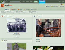 Tablet Screenshot of amiejo.deviantart.com
