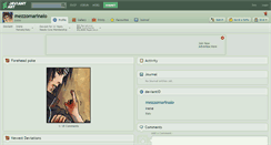 Desktop Screenshot of mezzomarinaio.deviantart.com
