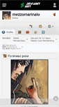 Mobile Screenshot of mezzomarinaio.deviantart.com