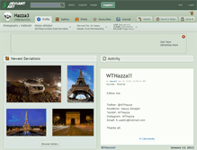 Tablet Screenshot of hazza3.deviantart.com