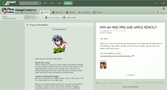 Desktop Screenshot of mangacreators.deviantart.com