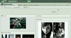 Desktop Screenshot of barofchocolate.deviantart.com