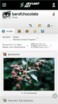 Mobile Screenshot of barofchocolate.deviantart.com