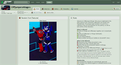 Desktop Screenshot of cliffjumperxmirage.deviantart.com