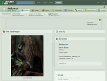 Tablet Screenshot of meloncov.deviantart.com