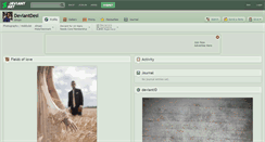 Desktop Screenshot of deviantdesi.deviantart.com