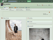 Tablet Screenshot of deviantdesi.deviantart.com