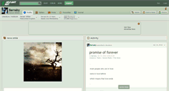 Desktop Screenshot of barnaby.deviantart.com