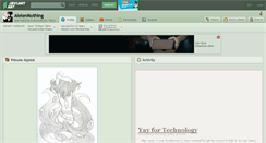 Desktop Screenshot of aieiennothing.deviantart.com