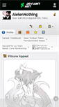 Mobile Screenshot of aieiennothing.deviantart.com