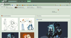 Desktop Screenshot of dis-connect.deviantart.com