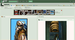 Desktop Screenshot of kadoman.deviantart.com