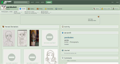 Desktop Screenshot of pandouken.deviantart.com
