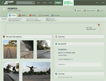 Tablet Screenshot of mrjerico.deviantart.com