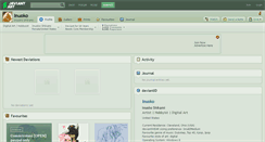 Desktop Screenshot of inuoko.deviantart.com