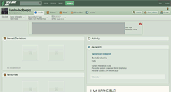 Desktop Screenshot of iaminvincibleplz.deviantart.com
