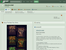 Tablet Screenshot of n3m3s1s360.deviantart.com