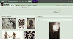 Desktop Screenshot of mirnamiu.deviantart.com