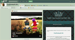 Desktop Screenshot of finalfantasyix-uk.deviantart.com
