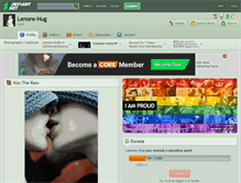 Tablet Screenshot of lenore-hug.deviantart.com
