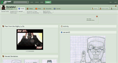 Desktop Screenshot of dynamatyi.deviantart.com