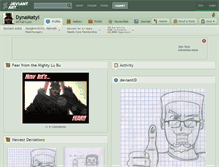 Tablet Screenshot of dynamatyi.deviantart.com