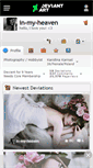 Mobile Screenshot of in-my-heaven.deviantart.com