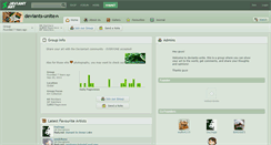 Desktop Screenshot of deviants-unite.deviantart.com