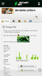 Mobile Screenshot of deviants-unite.deviantart.com