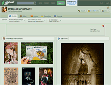 Tablet Screenshot of draco-at-deviantart.deviantart.com