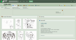 Desktop Screenshot of cr05s-jcec.deviantart.com