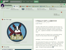 Tablet Screenshot of kosumosu.deviantart.com