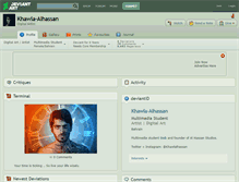 Tablet Screenshot of khawla-alhassan.deviantart.com