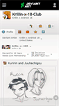 Mobile Screenshot of krillin-x-18-club.deviantart.com