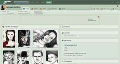 Desktop Screenshot of newperpective.deviantart.com