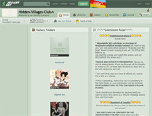 Tablet Screenshot of hidden-villages-club.deviantart.com
