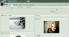 Desktop Screenshot of giz-bell.deviantart.com