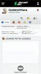 Mobile Screenshot of goddesshiliana.deviantart.com