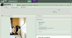 Desktop Screenshot of miss-sneeze.deviantart.com