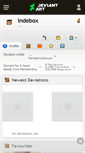 Mobile Screenshot of indebox.deviantart.com