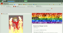 Desktop Screenshot of daizua123.deviantart.com