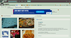 Desktop Screenshot of clongetch.deviantart.com
