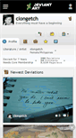 Mobile Screenshot of clongetch.deviantart.com