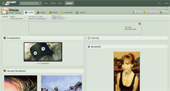 Desktop Screenshot of khazaa.deviantart.com