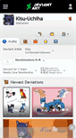 Mobile Screenshot of kisu-uchiha.deviantart.com